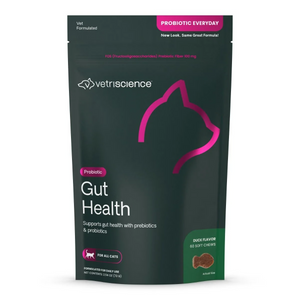 VetriScience Probiotic Everyday Gut Health Supplement for Cats (60 chews) - Cat Supplements & Vitamins 1