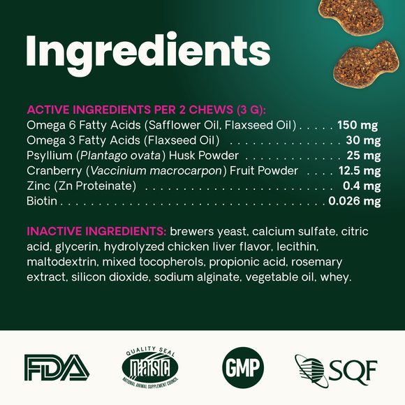 VetriScience Hairball Control Chews for Cats (60 Soft Chews) - Cat Vitamins & Supplements 5