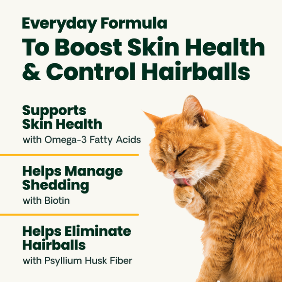 VetriScience Hairball Control Chews for Cats (60 Soft Chews) - Cat Vitamins & Supplements 2