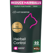 VetriScience Hairball Control Chews for Cats (60 Soft Chews) - Cat Vitamins & Supplements 1