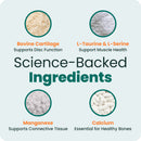 VetriScience Healthy Spine & Disc Capsule for Dogs (180 Capsules) - Dog Supplements & Vitamins 4