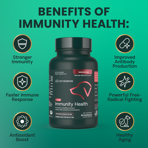 VetriScience Immune Plus for Dogs - Dog Supplements & Vitamins 6