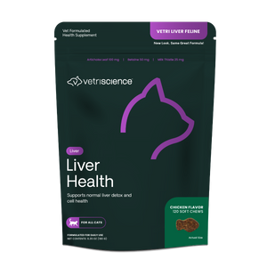 VetriScience Vetri Liver Support Supplement For Feline (120 Bite-Sized Chews) - Cat Supplements & Vitamins 3