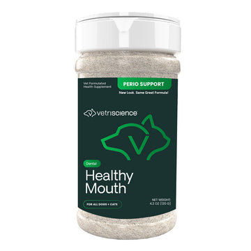 VetriScience Perio Support Powder Dental Supplement for Cats & Dogs