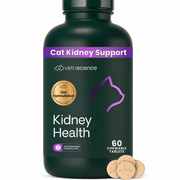 VetriScience Renal Essentials Kidney Supplement for Cats (60 chewable tablets) - Cat Supplements & Vitamins 1