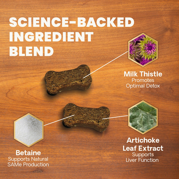 VetriScience Vetri Liver Supplement for Dogs (60 soft chews) - Dog Supplements & Vitamins 4