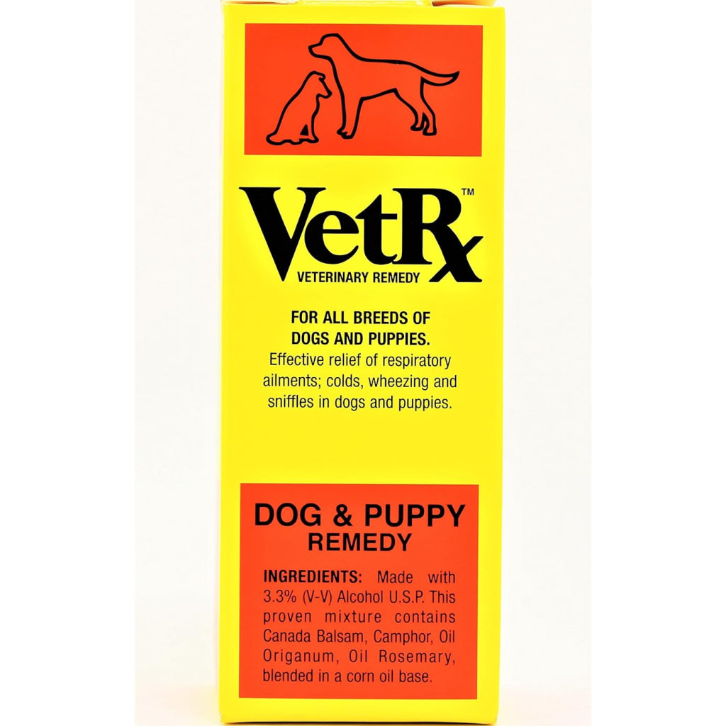 VetRx Veterinary Remedy for Dogs - Relief for Respiratory Ailments