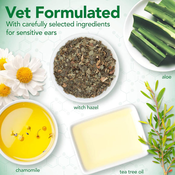 vet's best ear relief is made with natural ingredients