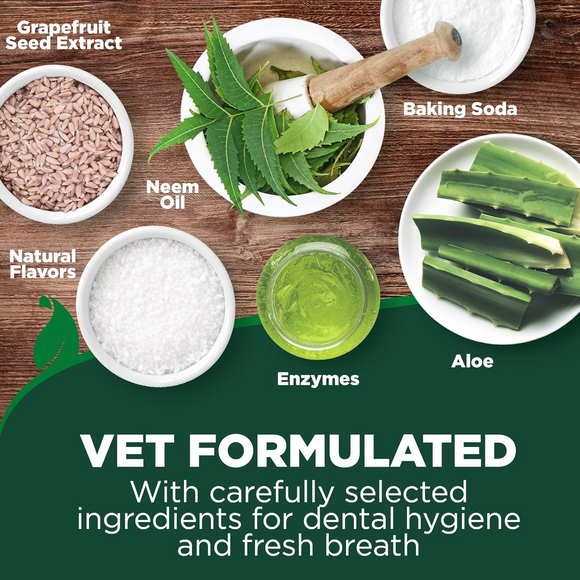 Vet’s Best Enzymatic Toothpaste Fresh Breath Dental Gel For Dogs (3.5 oz) - Dog Dental Care 6