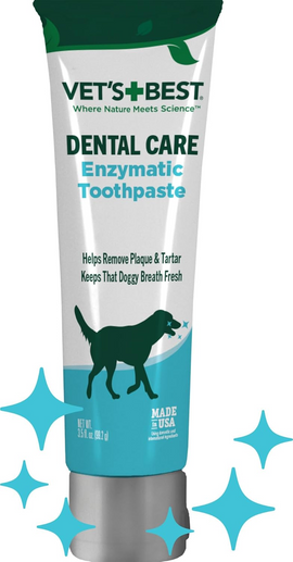 Vet’s Best Enzymatic Toothpaste Fresh Breath Dental Gel For Dogs (3.5 oz) - Dog Dental Care 1