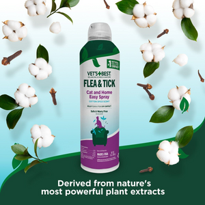 Vet’s Best Flea & Tick Cat and Home Spray Cotton Spice Scent (14 oz) - Flea & Tick 2