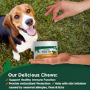 Vet's Best Flea & Tick Itch Support Supplement for Dogs (60 soft chews)