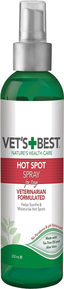 Vet’s Best Hot Spot Itch Relief Spray For Dogs - 8-oz bottle - Dog Hot Spot & Itch Relief 8