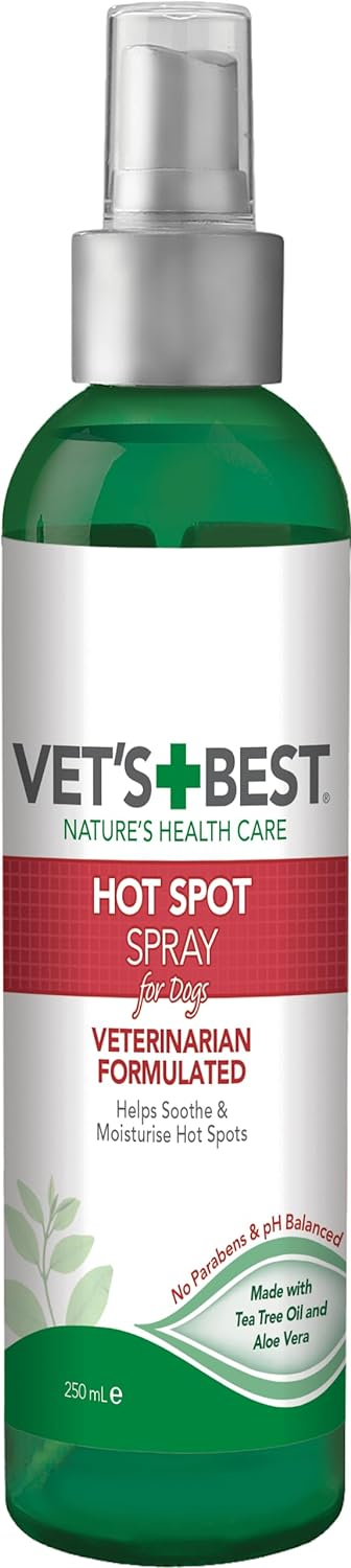 Vet’s Best Hot Spot Itch Relief Spray For Dogs - 8-oz bottle - Dog Hot Spot & Itch Relief 8