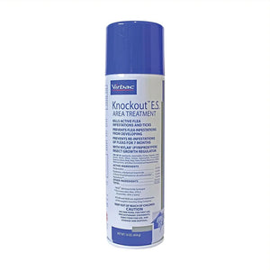 Virbac Knockout E.S. Area Treatment Carpet Spray (16 oz) - Pet Flea & Tick Control 1