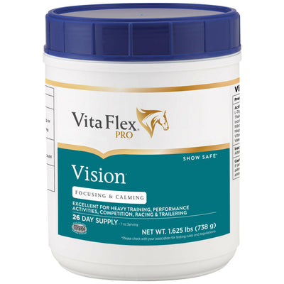 Vita Flex Vision Focusing & Calming Supplement for Horses (1.625 lb) - Horse Vitamins & Supplements 1
