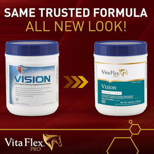 Vita Flex Vision Focusing & Calming Supplement for Horses (1.625 lb) - Horse Vitamins & Supplements 2