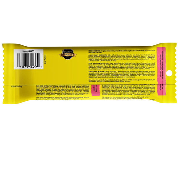 Vitakraft Crunch Sticks Honey Egg & Apple Variety Pack Treats for Parakeets 3 Sitcks - Bird Treats 2
