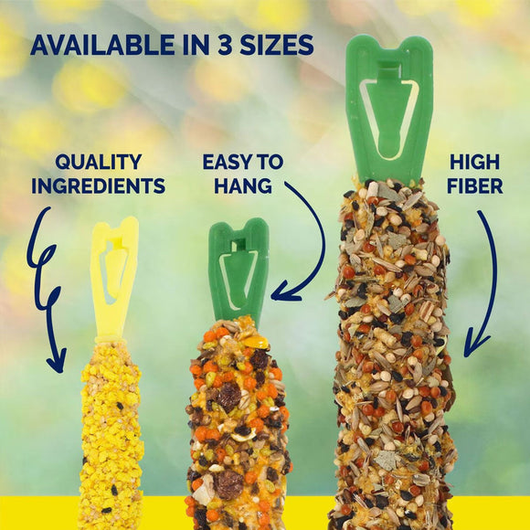 Vitakraft Curnch Sitcks Apricot & Peach Flavor Treats for Cockatiels 2 Sitcks - Bird Treats 5