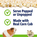 Vitakraft Mini-Pop Microwave Mini Popcorn Treats for Guinea Pigs, Hamsters & Other Small Animals