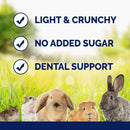 Vitakraft Slims with Carrot Nibble Stick Treats for Rabbits, Guinea Pigs & Other Small Animals