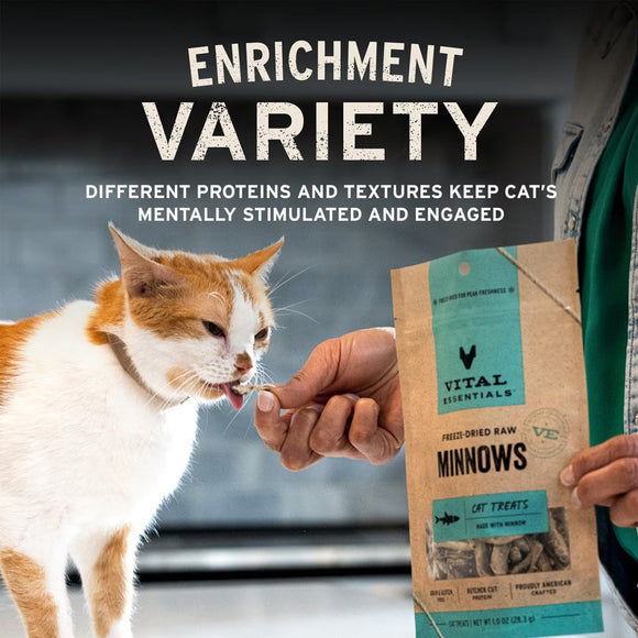 Vital Essentials Freeze-Dried Ahi Tuna Treats for Cats 1.1-oz - Cat Treats 7