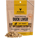 Vital Essentials Freeze-Dried Duck Liver Treats for Cats 0.9-oz - Cat Treats 1