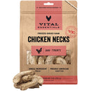 Vital Essentials Freeze-Dried Raw Chicken Necks Dog Treats 9-oz - Dog Treats 1
