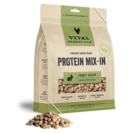 Vital Essentials Freeze-Dried Raw Rabbit Protein Mix-In Meal Topper for Dogs - Dog Food Toppers 2