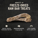 Vital Essentials Raw Bar Single Ingredient Freeze-Dried Dog 1-count - Dog Treats 12