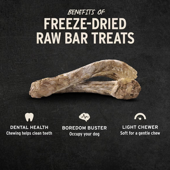 Vital Essentials Raw Bar Single Ingredient Freeze-Dried Dog 1-count - Dog Treats 12