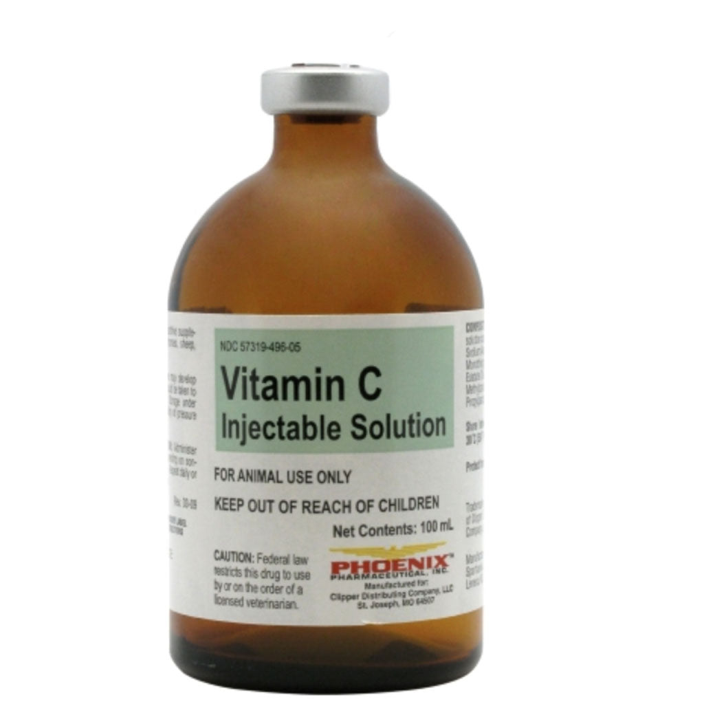 Vitamin C Stress Relief 100-ml Injectable Solution for Animals