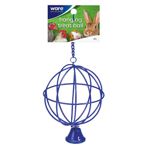 Ware Hanging Treat Ball for Small Animals, Assorted Colors