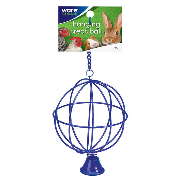 Ware Hanging Treat Ball for Small Animals, Assorted Colors
