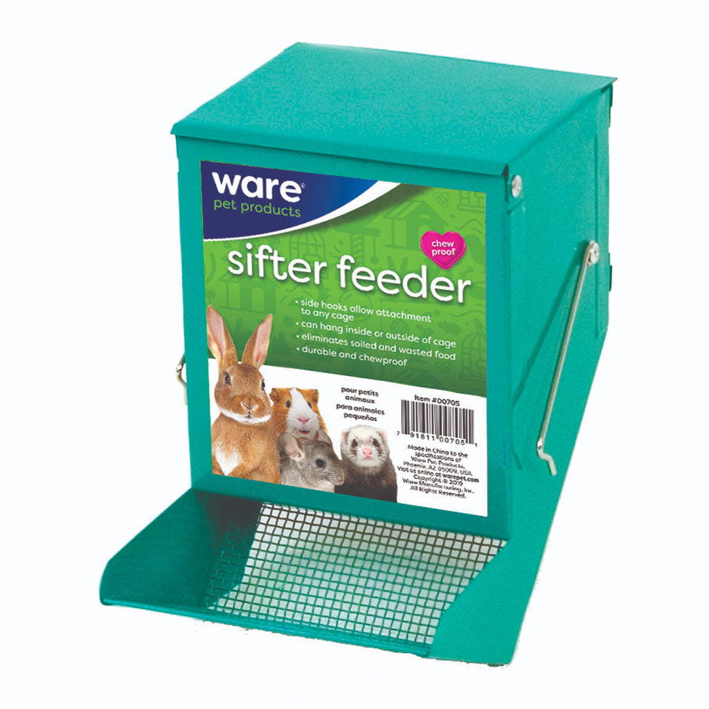 Colorful Small Sifter Ware Sifter Feeder for Small Pets – Assorted Colors