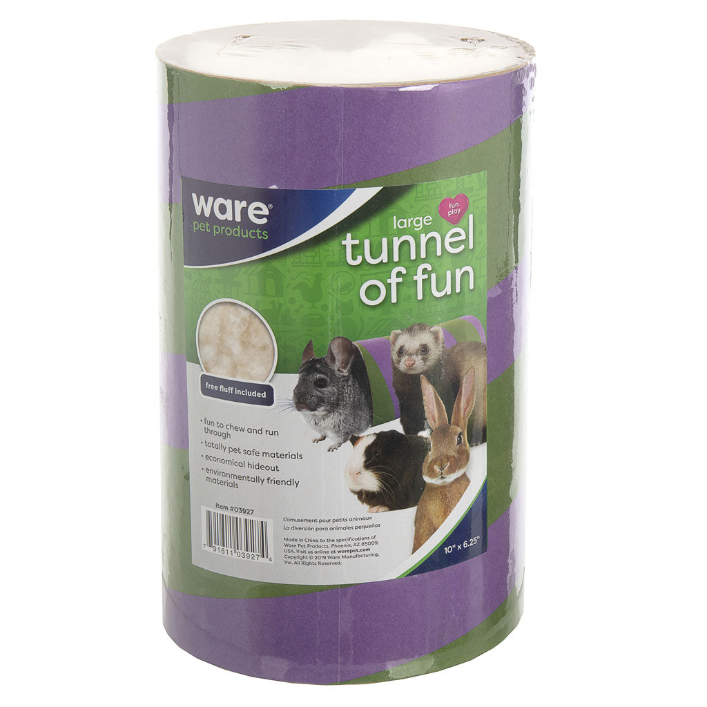 Ware Small Animal Tunnel: Perfect for Playtime