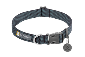 Buy basalt-gray Ruffwear Hi &amp; Light Dog Collar