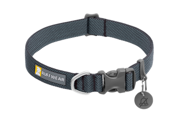 Buy basalt-gray Ruffwear Hi &amp; Light Dog Collar