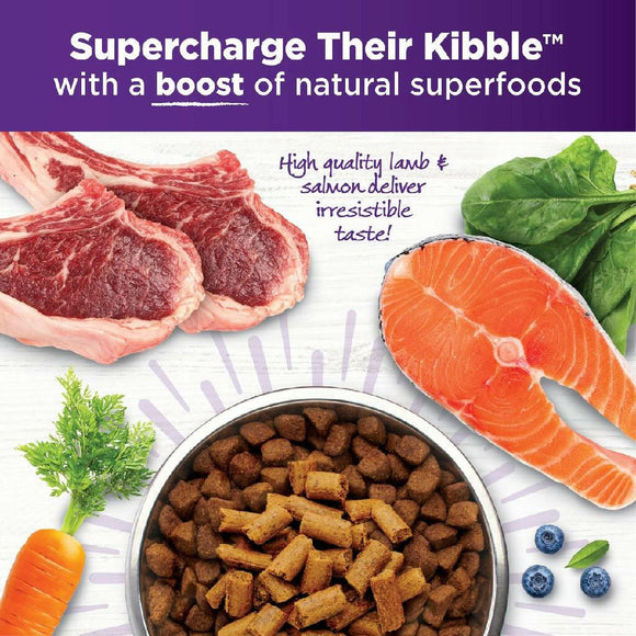 Wellness Bowl Boosters Tender Toppers Grain-Free Lamb & Salmon Dog Food Topper (8 oz)
