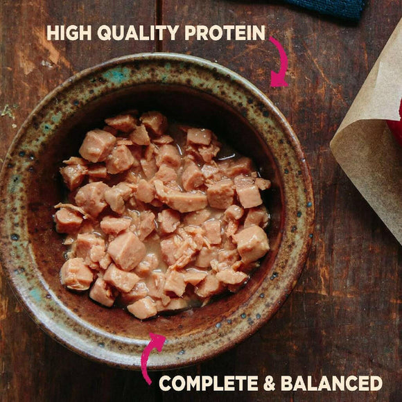 Wellness CORE Grain-Free Small Breed Mini Meals Chunky Chicken & Chicken Liver in Gravy Wet Dog Food (3 oz x 12 pouches)