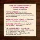 Wellness CORE Grain-Free Small Breed Mini Meals Chunky Wet Dog Food Variety Pack (3 oz x 12 pouches)
