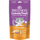 Wellness Lickable Treats Chicken Recipe Natural Treats for Cats, 2.5-oz