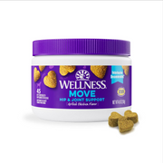 Wellness Move Hip & Joint Support Chicken Flavor Chew Supplement for Dogs - 45 soft chews - Dog Joint & Hip Supplements