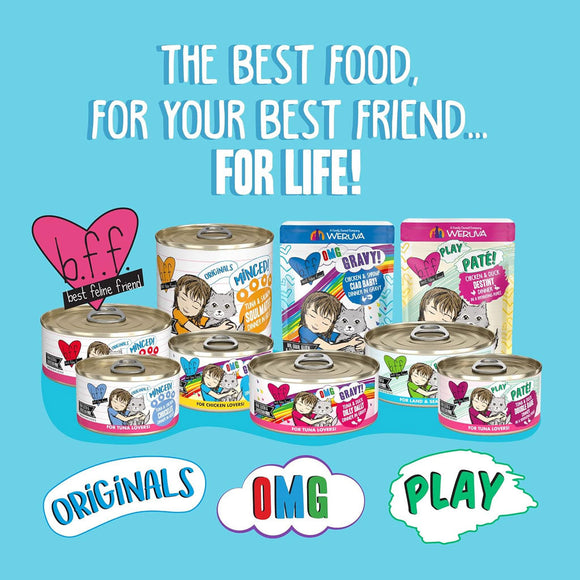 Weruva BFF Gravy Chicken & Pumpkin Love Munchkin! Dinner in Gravy Cat Food