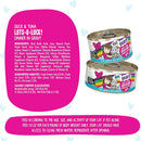 Weruva BFF Gravy Duck & Tuna Lots-O-Luck! Dinner in Gravy Cat Food