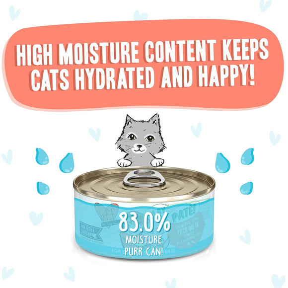 Weruva BFF Pate Salmon & Tuna Tuck Me In Dinner Wet Cat Food