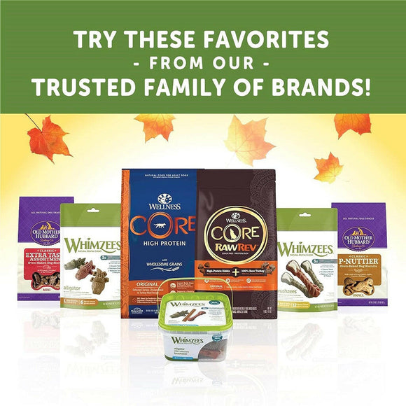 Whimzees by Wellness Fall Value Bag Medium Dental Dog Chews (6.3 oz)