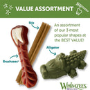 Whimzees by Wellness Natural Dental Value Box Treat For Medium Dogs (44 ct)