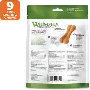 Whimzees by Wellness Rice Bone Natural Grain Free Dental Chew For Large Breed Dog(6 pc)