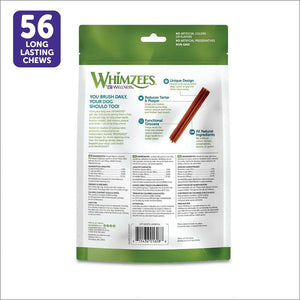 Whimzees by Wellness Stix Natural Grain-Free Dental Chews For Extra-Small Breed Dogs (56 pc)